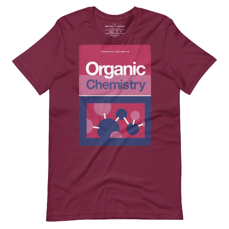 Organic Chemistry Graphic Tee Notch Collar Peter Pan Collar Cowl Neck