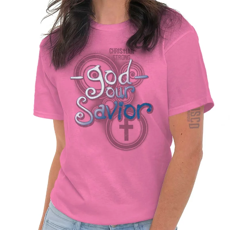 Our Savior T Shirt Cotton Fabric Linen Fabric Terry Fabric