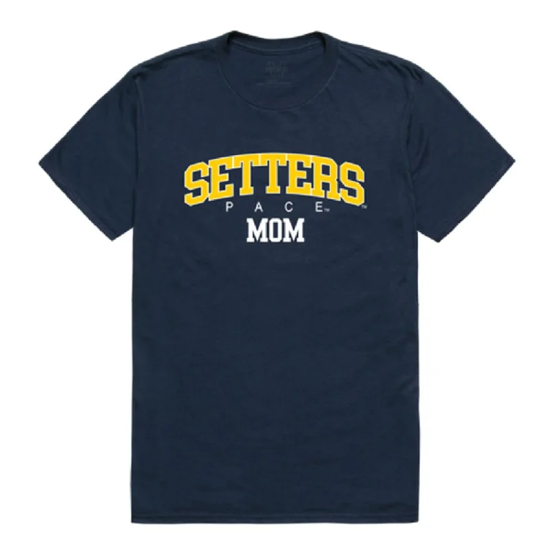 Pace University Setters Mom T-Shirts Rayon Velvet Corduroy