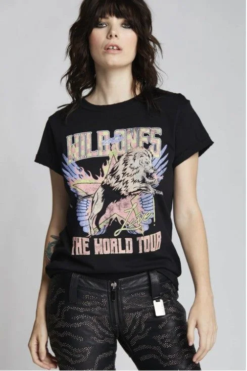 Recycled Karma The Wild Ones Tour Tee Ribbed T-Shirt High Neck Heavyweight