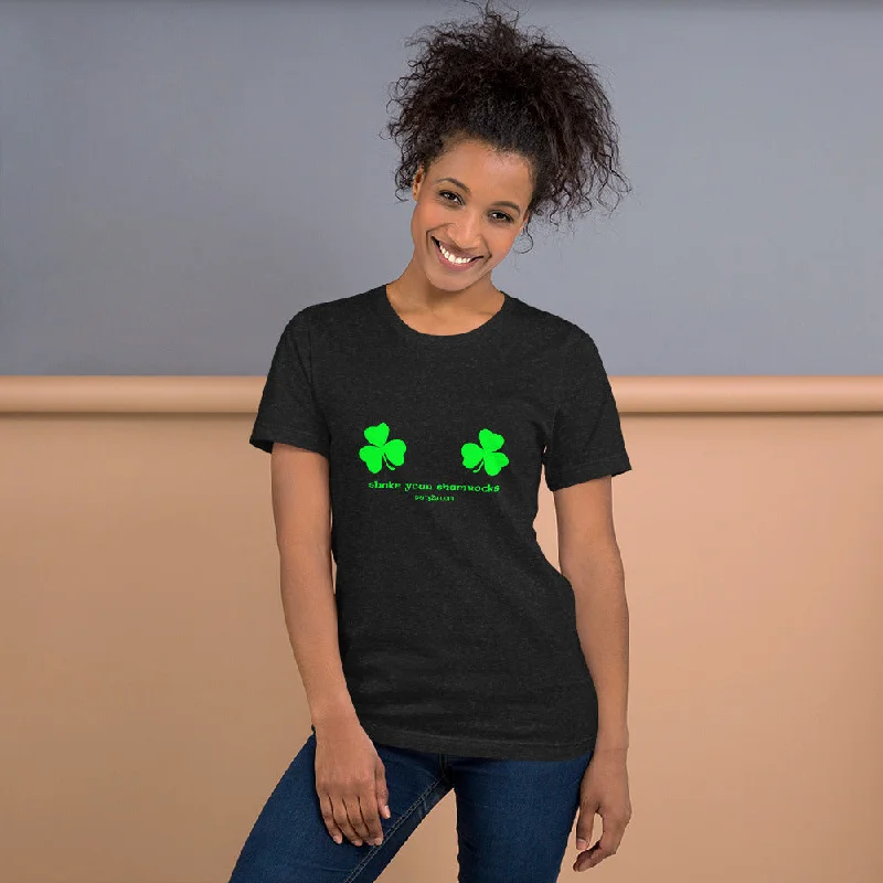 Shake your shamrocks Unisex t-shirt Mesh Blend Leather Blend Suede Blend