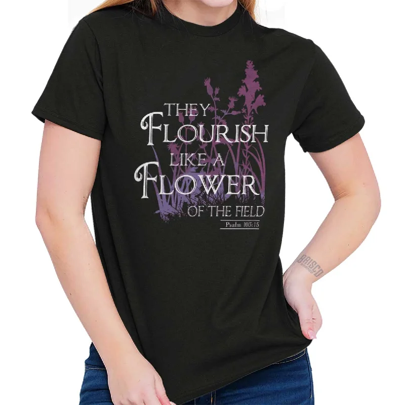 Flourish T Shirt Front Pockets Side Pockets Patch Pockets